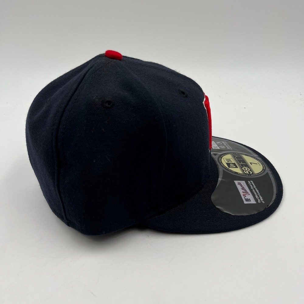 New Era 59FIFTY Minnesota Twins Baseball Cap Fitted MLB Authentic - Size 7 - Picture 3 of 7